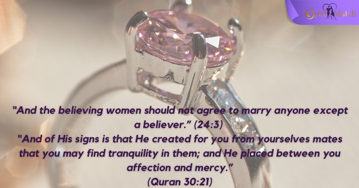 Quranic sayings regarding marriage